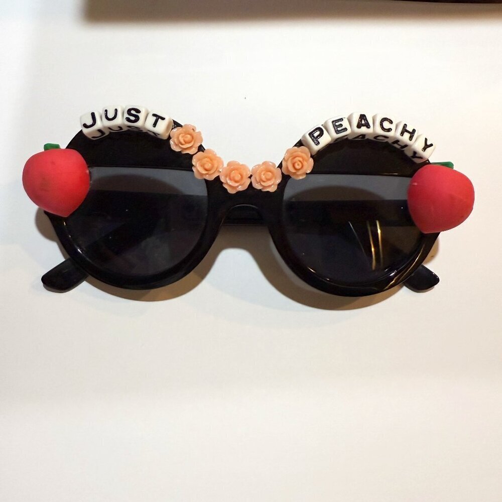 Rad + Refined Round Embellished Sunglasses